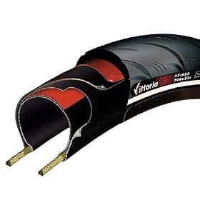 Vittoria Randonneur Hyper Touring/Hybrid Bicycle Tire - Folding Bead - Black/Reflective