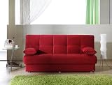 Istikbal Reno Sofa Sleeper Storage Rainbow Red - Sofa Bed