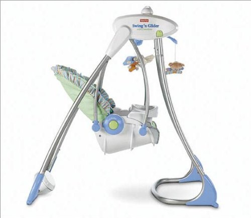 Image for Fisher-Price Swing N Glider - Cuddle Bunny
