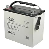 12 Volt 55 Amp Sealed Lead Acid Battery [Set of 2]