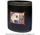 Poker Face Wastebasket