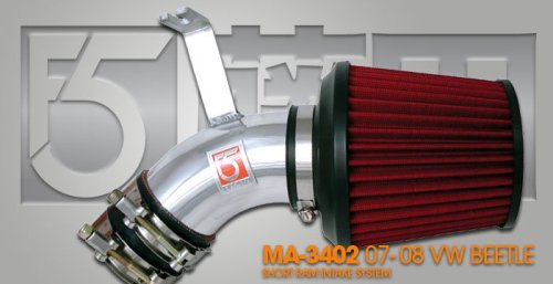 52% OFF Fujita MA-3402 Polished Short Ram Intake System
