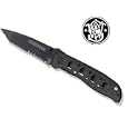 Smith & Wesson CK5TBS Bullseye Extreme Ops 4.1" 40% Serrated Black Tanto Blade