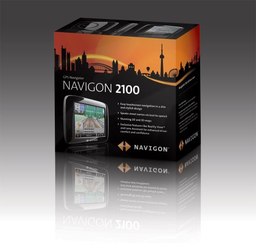 Navigon 2100 3.5-Inch Portable GPS Navigator