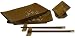 Mocha Floral Complete Japanese Sushi Dinner Set for 2, 8 Piece