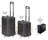 Chicago Case Company Military Case size 18x15x12, Color Black