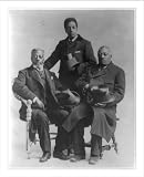 Historic Print (L): [2 sons (Charles and Lewis) seated, grandson standing]