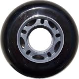 BLANK BLACK Inline Skate Wheels 68mm 82a Outdoor Hockey