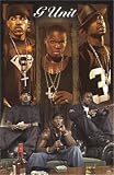 G UNIT POSTER - FIFTY CENT RAP MTV - 22 X 34 #6606