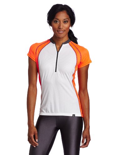 Canari Cyclewear Women's Cascade jersey (Large, Solar Orange) On Sale