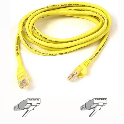 Belkin A3L791B02M-YLWS TP Patchkabel ungeschirmt