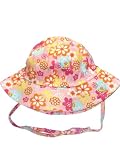 Sugar Blossoms Sun Hat by Zutano - Multi-colored - 0-6 Mths