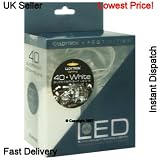 Lloytron Festivities 40 White Superbright LED s