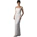 Ivory Wedding Dress. Ivory Sundown Gown. Informal Bridal Gown. Long Beaded Dress by Sean Collection (1471)