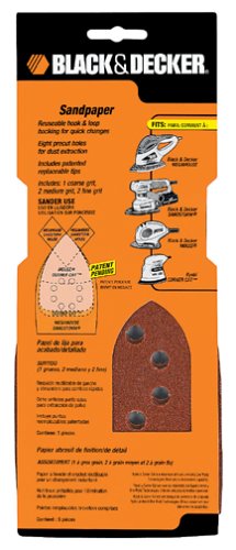 Black & Decker 74-673 Mega Mouse Paper - Fine (220-Grit)