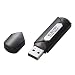 ELECOM USB2.0フラッシュメモリ 1GB グラファイト MF-AU201GGT