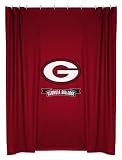Georgia Bulldogs Shower Curtain by Sports Coverage