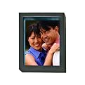 Cait Shadow Box with Colored Site - Black Turquoise (5x7")