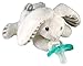 RaZbaby RaZ-Buddy JollyPop Pacifier Holder/Pacifier Removable/Coco Bunny with Jollypop