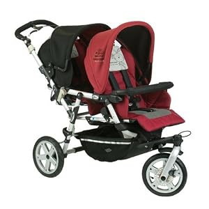Jané - Poussette Double Powertwin Pro - Molten Red