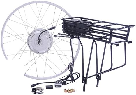 36 Volt 500 Watt Hub Motor Wheel / Conversion Kit - Hub Motor/Wheel, Rack, Controller &amp; Throttle - BATTERY &amp; CHARGER NOT INCLUDED