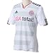 FC Bayern Away Jersey. Das Ausw�rtstrikot des FC Bayern M�nchen. Saison: 2010-2011. Farbe: 
white/light grey. Material: CLIMACOOL� (56% Polyester/44% Polyamid).