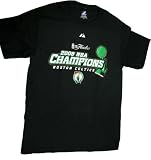 The Finals 2008 NBA Champions Boston Celtics Mens Black Tee Shirt