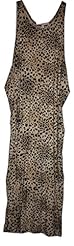 Leopard Print Elastane  Dress