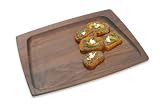 J.K. Adams CTR-1309 13-by-9-Inch Walnut Colonial Trencher Cutting Board