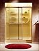 American Standard 6034STE1 56-Inch-to-60-Inch Sliding Shower Door Enclosure, Obscure Glass