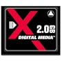 X Digital Media 2 GB REDLINE PROformance 70X Compact Flash Card