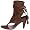 Luichiny Women's Riley Sandal,Coffee,8 M