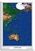 Australasia from Space -  Spaceshots Education Art Poster Print, 26x38
