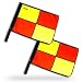 Corner Posts & flags [LINEMANS FLAGS]~ Set of Two
