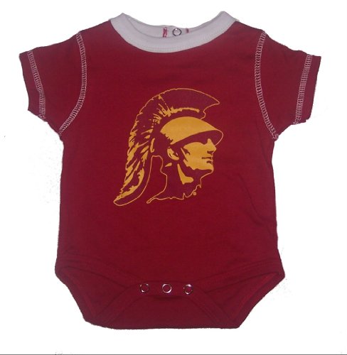 USC Trojans Infant Onesie 0 - 3 Months Team Colors