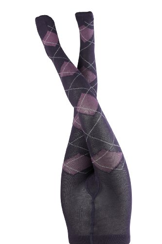 Falke Argyle TI 13883 Unisex - Kinder Strumpfhosen/ Strickstrumpfhosen,Gr.134/146, Pink(el Preisvergleich