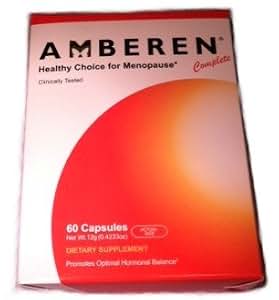 Amazon.com: Amberen Healthy Choice for Menopause, 60-Count: Health ...