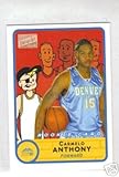 Carmelo Anthony 2003-04 Topps Bazooka Mini Basketball Rookie Card # 278 - Syracuse Orangeman - Mint Condition - Shipped In Protective Display Case!