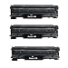 3 Pack HI-Vision® Compatible 125 3484B001AA Toner Cartridge Replacement for imageCLASS LBP6030w imageCLASS MF3010 imageCLASS LBP6000 Printers