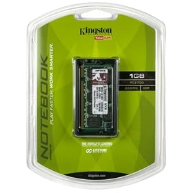 Kingston ValueRAM 1GB 333MHz DDR1 Notebook Memory (KVR333SO/1GR)