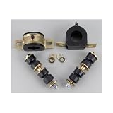 Energy Suspension 3.5207G Black Greaseable Front Sway Bar Bushing Set