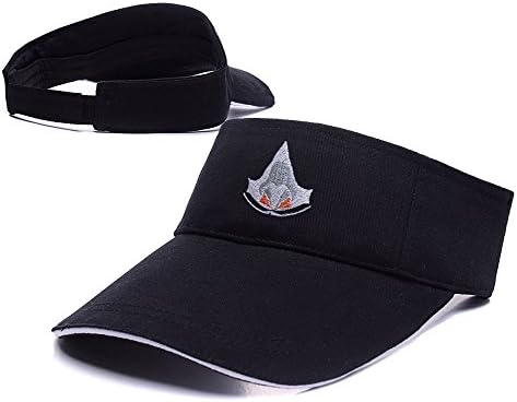 ZHHUA Assassin's Creed Logo Adjustable Embroidery Tennis Golf Baseball Hat Sun Visor Cap