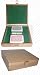 Oak Poker Chip Case - 100 Piece Capacity