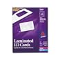 Avery 5361 Laminated I.D. Cards, Box of 30