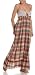 XOXO Juniors' Plaid Maxi Dress,Multi,Medium