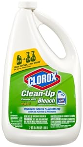 Clorox Clean-Up Cleaner, Refill, 64-Fluid Ounce Bottles (Pack of 6)