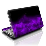 Dark Amethyst Crystal Design Decorative Skin Decal Sticker for HP Mini 1030NR PC Netbook Laptop Computer