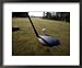 Golfer hitting golf ball Framed Art Poster Print by Chuck Carlton, 22x18