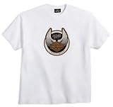 Harley-Davidson® Mens White 105th Anniversary Short-Sleeve Tee Shirt-LIMITED EDITION. 100% cotton. Graphics. 96103-08VM