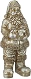 Produkt-Bild: KANGaROO 80031 Weihnachtsmann Santa Claus 36 cm silberfarben Poly